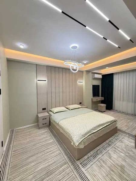 З комнатные квартира в новостройки с новым ремонтом и мебель — фото 2