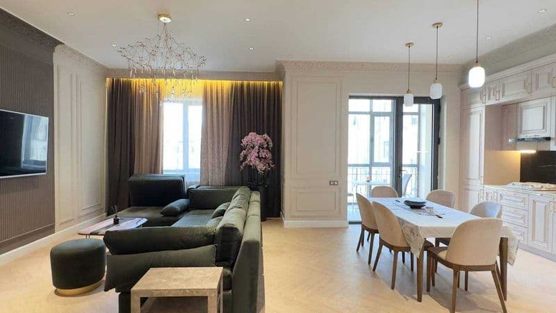 • ЖК: Kazahstan<br />
• Комнат: 2<br />
• Этаж: 5<br />
• Пл — фото 2