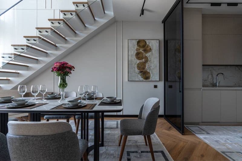 Пентхаус <br />
 Тип дома: Жк NRG-Ойбек<br />
Район: Мирабад