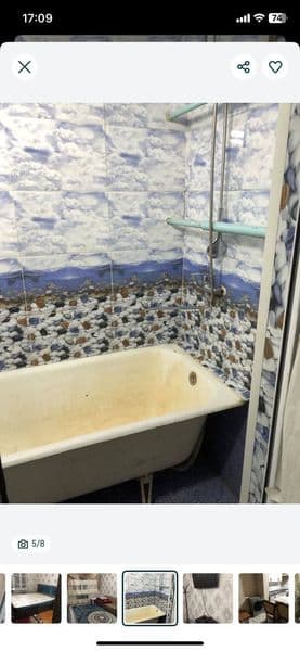 Здаецая 2 комнатная квартира массив куйлук 4 1 этаж  4 этажа — фото 2