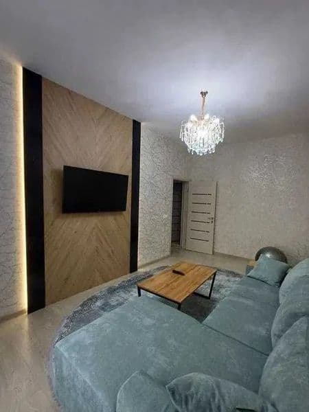 Сдается квартира в ЖК «Манзара»<br />
Новостройка<br />
Райо