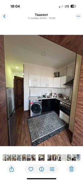 Аренда Тузель 1 1/5/5 с мебелью и техникой семейным порядочн