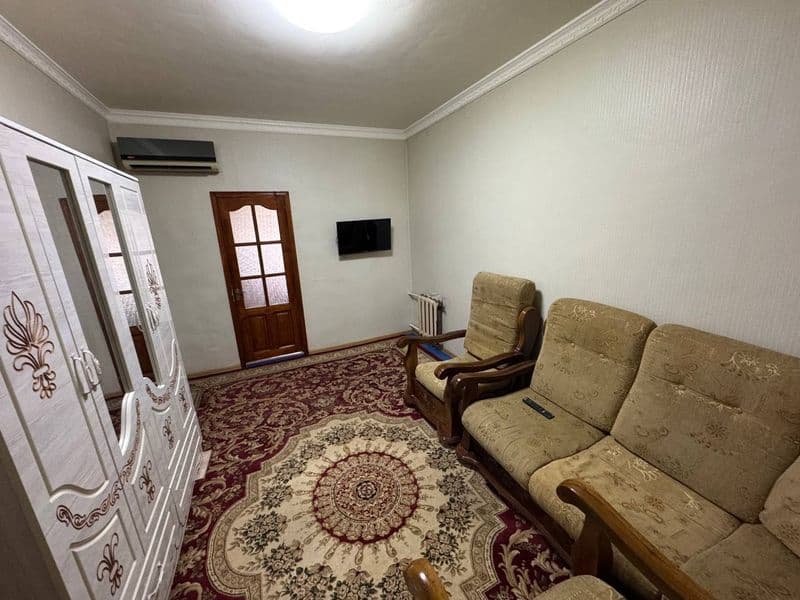 бир хонали икки хонали килинган квартира ижарага берилади ха