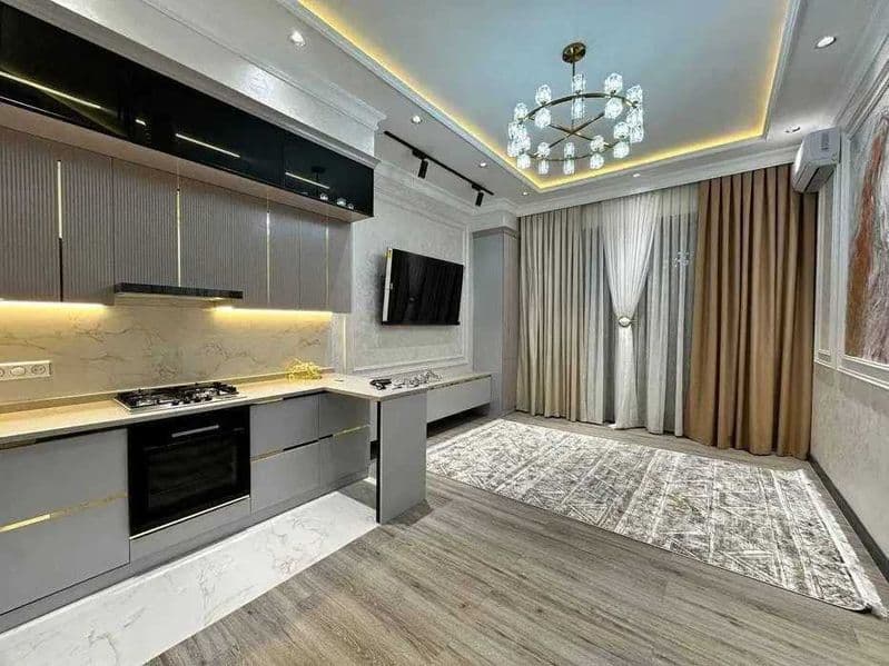 Сдаётся шикарная квартира .<br />
• Район: Юнсобод<br />
• А — фото 2