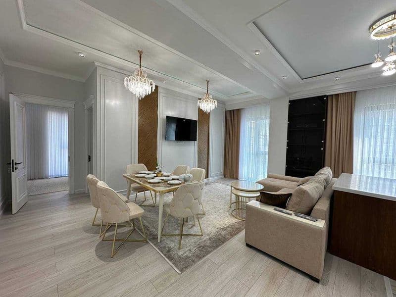 Район: Мирабадский<br />
Адрес: айбек<br />
<br />
Комнат: 3 — фото 2