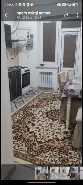 Сдаётся квартира в яшнабадской район Олмос махалля ( военный