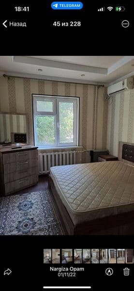 Yunusobod 12 k.v.da 2 xonali Xonadon 650$ dan  Ijaraga beril — фото 3