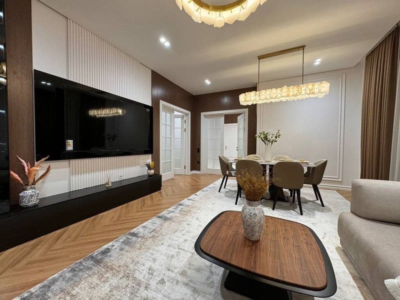 Ойбек аренда новастройка 3 комнт ж Авторский дизайн/ новая — фото 2