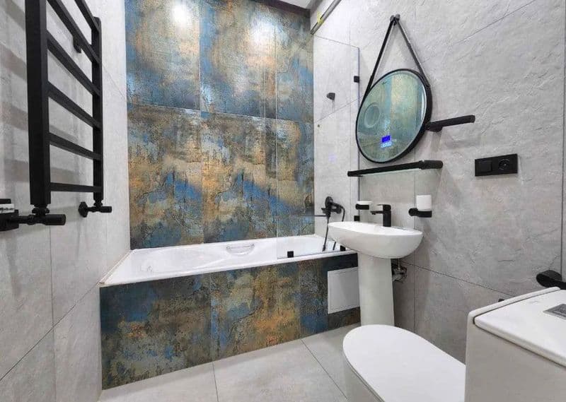 Алайски ц-4 Аренда д новастройка красивая 2 комнт — фото 4