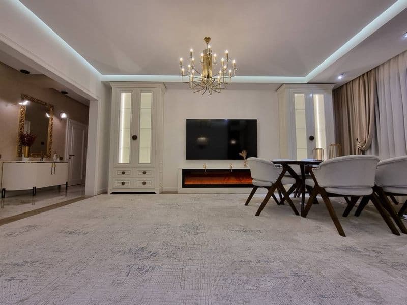 Современная, новая четырехкомнатная квартира в центре Ташкен — фото 3