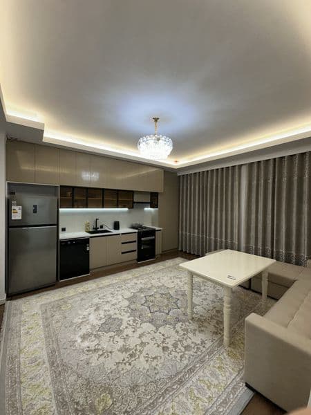 ЖК НУР 5 этаж 2 комнатная, 24/7 охраняемая зона в квартире е