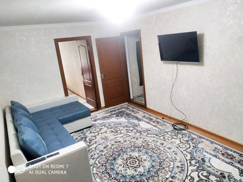 Аренда 2/3/5 Ялангач м-в, <br />
кирпич балкон 2*6, с обстан