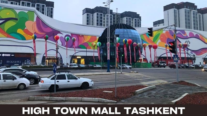 Yangi navastroyka orentir High Town Mall 120 kvadrat 5 xona 