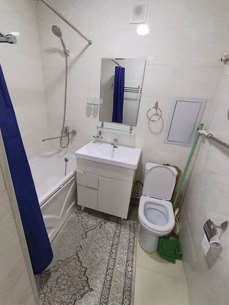 На массиве Ялангач съдам уютную чистую квартиру 2/2/4 кирпич — фото 5