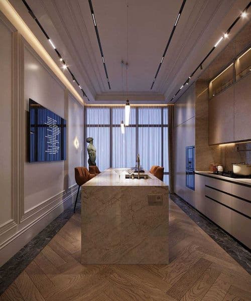 Сдаётся 3-комнатная квартира в современном доме, район Юнуса — фото 4