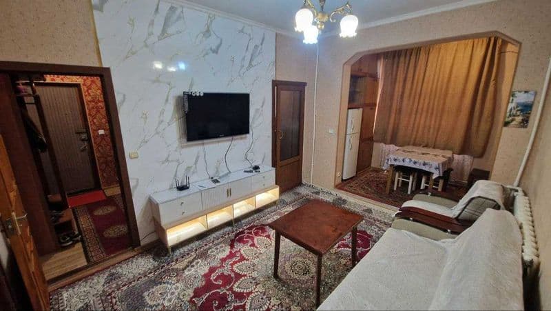 Сдам СВОЮ 2-х комнатную квартиру на Чиланзаре-3, 1 этаж, пол — фото 2