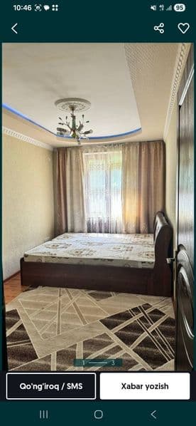 Kvartira student o‘g‘il bolalarga bor 3 kishi kerak 800 dan 