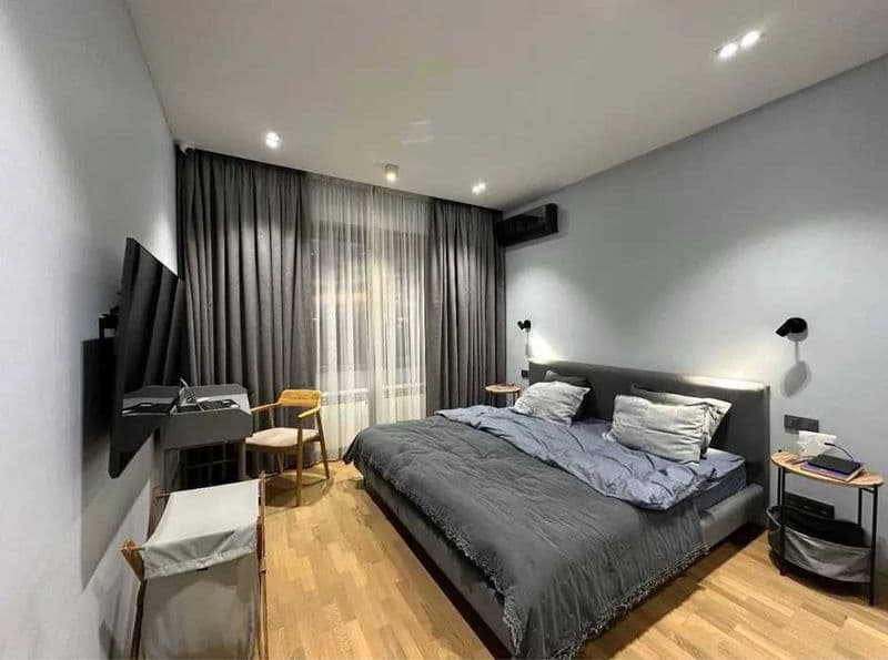 Авторский проект<br />
Площадь: 120 м2<br />
Евроремонт<br /