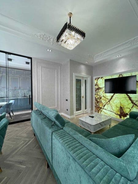 Просторная трёшка 100 м² с ремонтом премиум-класса — квартир — фото 3