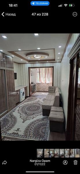 Yunusobod 12 k.v.da 2 xonali Xonadon 650$ dan  Ijaraga beril