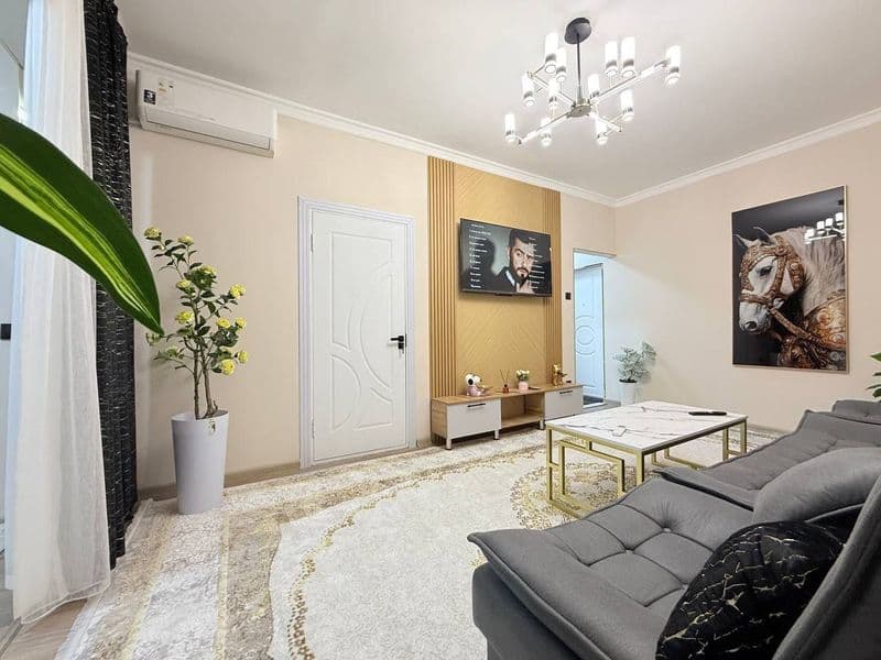 2хона 1 етажда 4 етажли дом <br />
Евро ремонт. Якинда ремон — фото 3