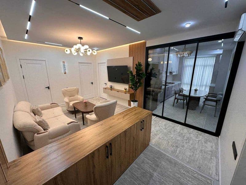 дается квартира с красивым ремонтом<br />
<br />
• Район: Ал