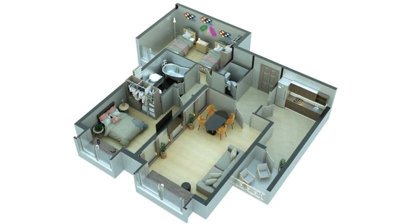 Сдам квартиру навостройка на Юнусабаде в аренду под долгий с