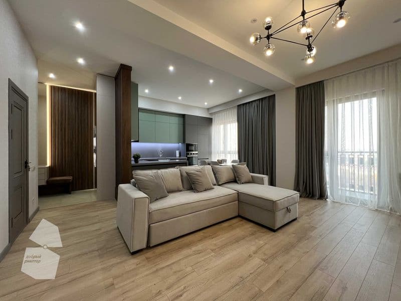 Укомплектованная квартира с двумя балконами, откуда открываю — фото 3