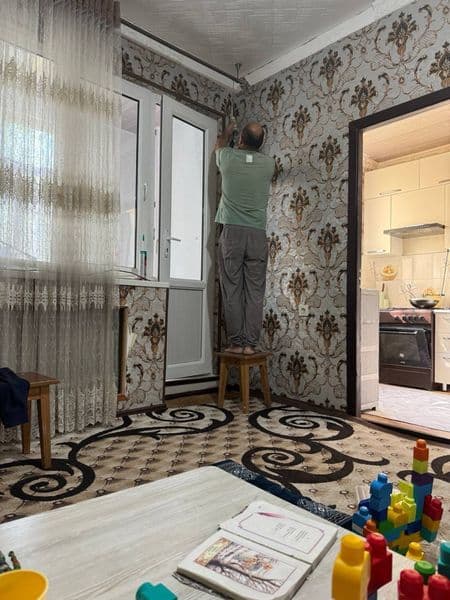 Сдается 2-х комнатная квартира в районе кадешева , в 3 минут