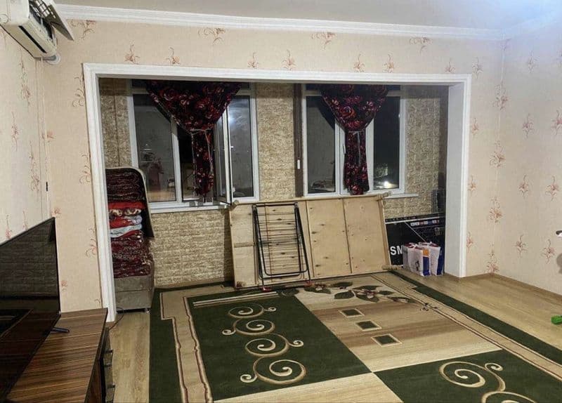 Юнусабад 6 квартал <br />
<br />
2х комнатная<br />
Площадь: