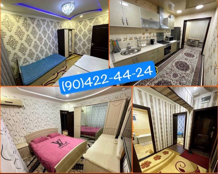 3 комнатная квартира на Ц1. Сзади дома имеется алея, детская