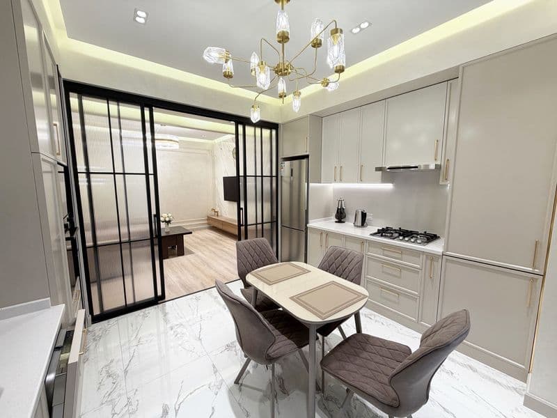 Новая квартира с новым ремонтом <br />
<br />
В квартире ник