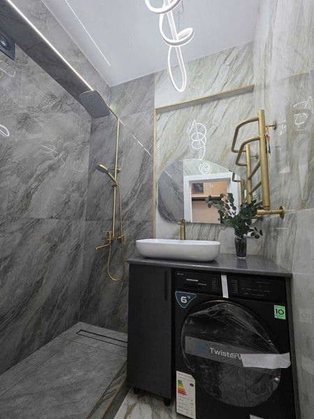 -Район: Сергили<br />
-Этаж:6/16<br />
-Площадь: 76м²<br />
 — фото 4