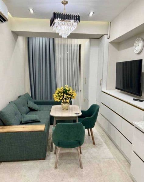 Стильная 2-комнатная квартира с комфортной обстановкой<br />