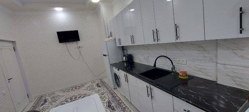 3 хона. Шикарный квартира.  Евроремонт. Хамма жихоз бор. Икк