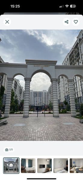 Сдается квартира своя новая эвроремонт 42 кв.м на элитном жи