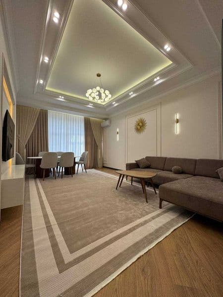 • Район: Мирабад <br />
• ЖК НРЖ Ойбек <br />
• Комнат: 3<br