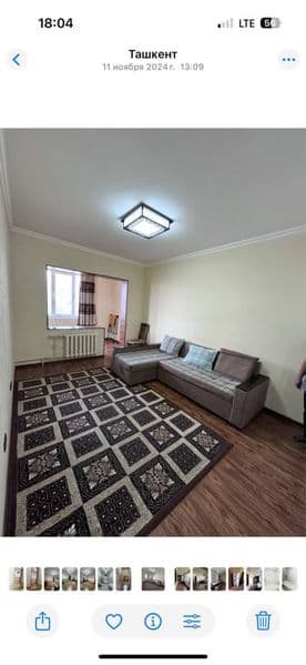 Аренда на Тузель 1 1/5/5 переделанная в 2х семейным порядочн