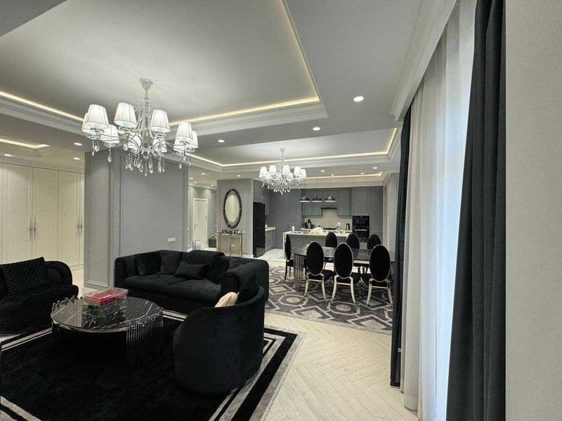 • ЖК: ЖК Kazahstan<br />
• Комнат: 3<br />
• Этаж: 4<br />
• — фото 5