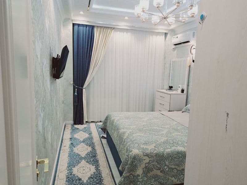 Chilonzor tumanida yangi 2 xonali kvartira ijaraga, metroga 