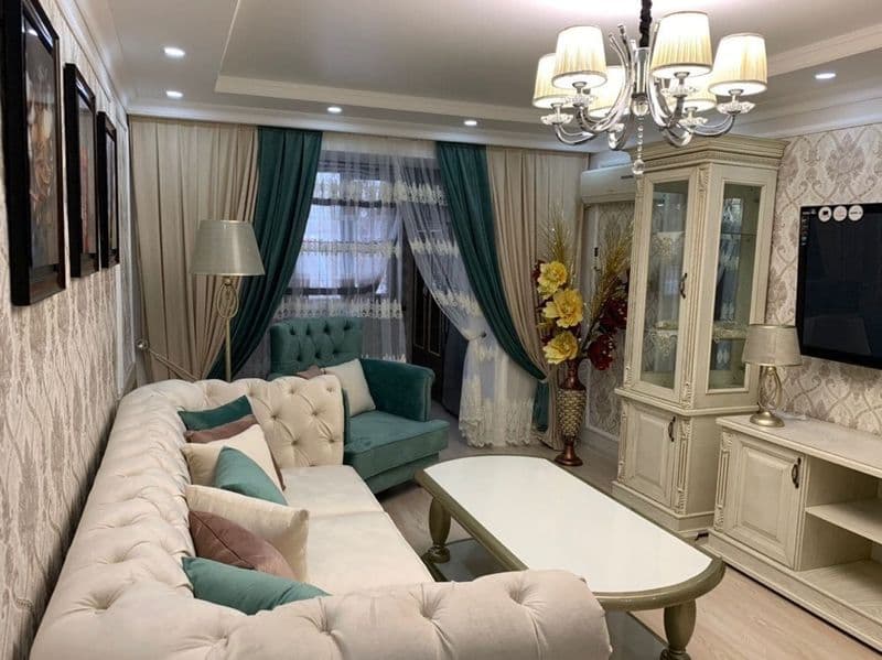 Гос Россия 2/3/5 . Квартира после ремонта,  Hi-Tech, упакова