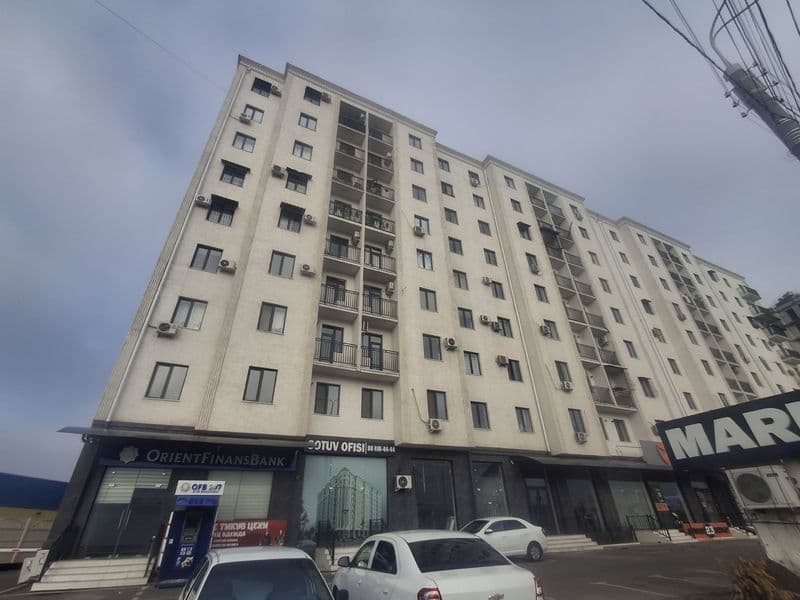 Choshtepa <br />
3/7/9<br />
74 kvadrat <br />
xamma sharoit