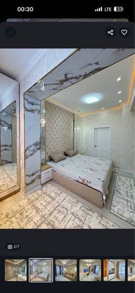 Sergli 6 A  2/4/7. 45m2  hamma shatoitlari bor fayzli baraka — фото 2