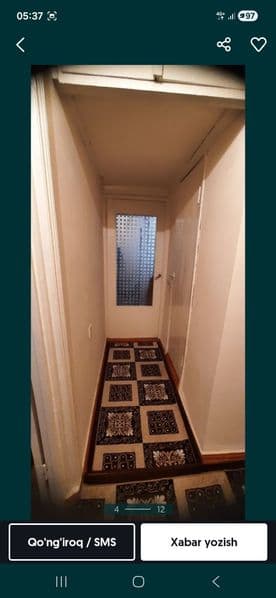 Yunusobod 9kv  1 xonali oilaga uzoq Muddatga makler 50% 9949 — фото 2