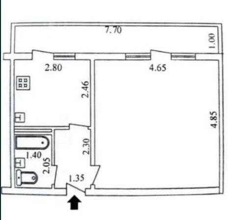 Авиасозлар 2 Кадешва бозор ёнида <br />
1 хонали <br />
41 к — фото 2
