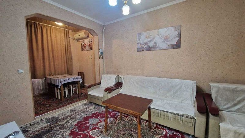 Сдам СВОЮ 2-х комнатную квартиру на Чиланзаре-3, 1 этаж, пол