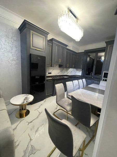 Жилой комплекс: Казахстан<br />
Количество комнат: 3<br />
Э — фото 2