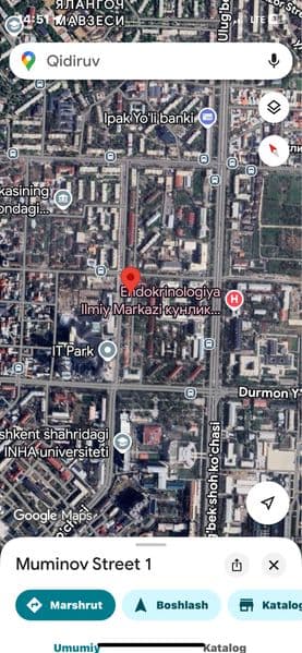 KVARTIRA BEZMAKLER <br />
<br />
MANZILI: Mirzo Ulug'bek tum