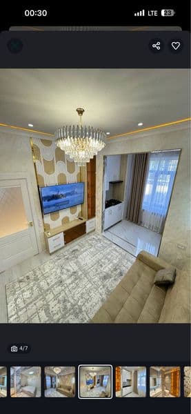 Sergli 6 A  2/4/7. 45m2  hamma shatoitlari bor fayzli baraka — фото 4