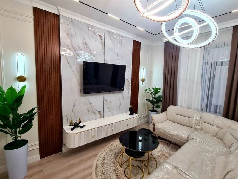 Сдаётся 2х ком. Новый квартира в Сергели-5. Сзади Голден лай — фото 2